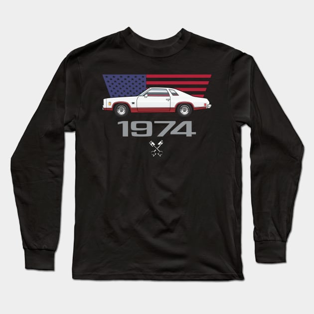 1974 Long Sleeve T-Shirt by JRCustoms44